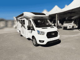 Kronos 287 TL Semintegrale con letti gemelli e dinette face to face